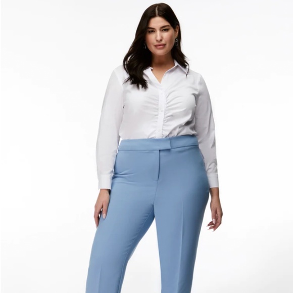 Laura Petites City Fit Slim Leg Pants Size 14 Inseam 28" - Picture 3 of 7